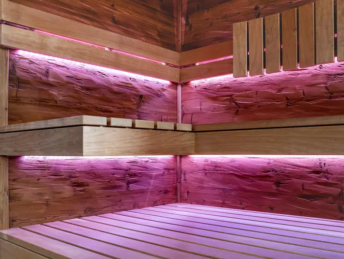 sauna licht